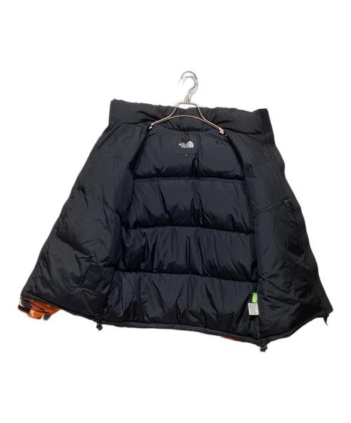 THE NORTH FACE（ザ ノース フェイス）THE NORTH FACE (ザ ノース フェイス) ノベルティー ヌプシジャケット　ND91842 ブラック×オレンジ サイズ:Lの古着・服飾アイテム