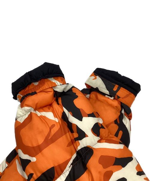 THE NORTH FACE（ザ ノース フェイス）THE NORTH FACE (ザ ノース フェイス) ノベルティー ヌプシジャケット　ND91842 ブラック×オレンジ サイズ:Lの古着・服飾アイテム