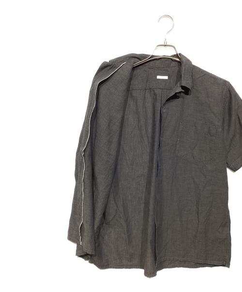 COMOLI（コモリ）COMOLI (コモリ) ベタシャン オープンカラーシャツ グレー サイズ:1の古着・服飾アイテム