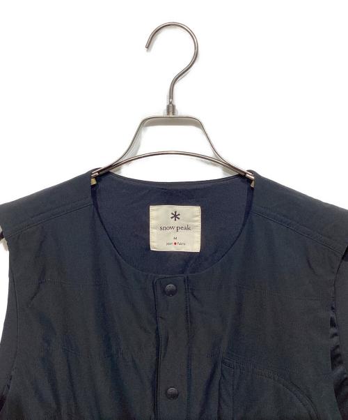 Snow peak（スノーピーク）Snow peak (スノーピーク) Flexible Insulated Vest ブラック サイズ:Mの古着・服飾アイテム