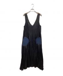 TOGA ARCHIVES（トーガアーカイブス）の古着「ノースリーブワンピース」｜ブラック