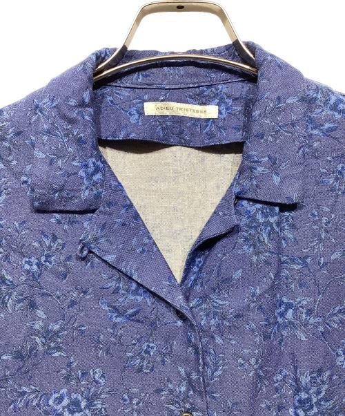 ADIEU TRISTESSE（アデュートリステス）ADIEU TRISTESSE (アデュートリステス) フラワープリントセットアップ ブルー サイズ:-の古着・服飾アイテム