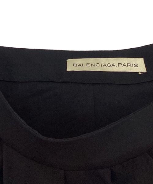 BALENCIAGA.PARIS（バレンシアガ）BALENCIAGA.PARIS (バレンシアガ) フリルデザインスカート ブラック サイズ:36の古着・服飾アイテム