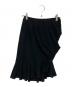 BALENCIAGA.PARIS（バレンシアガ）の古着「フリルデザインスカート」｜ブラック