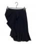 BALENCIAGA.PARIS (バレンシアガ) フリルデザインスカート ブラック サイズ:36：8000円