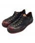 glamb（グラム）の古着「Multi Leather Lace-Up Shoes GB0321-AC04」｜ブラック×レッド