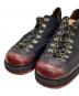 中古・古着 glamb (グラム) Multi Leather Lace-Up Shoes GB0321-AC04 ブラック×レッド サイズ:2：6000円
