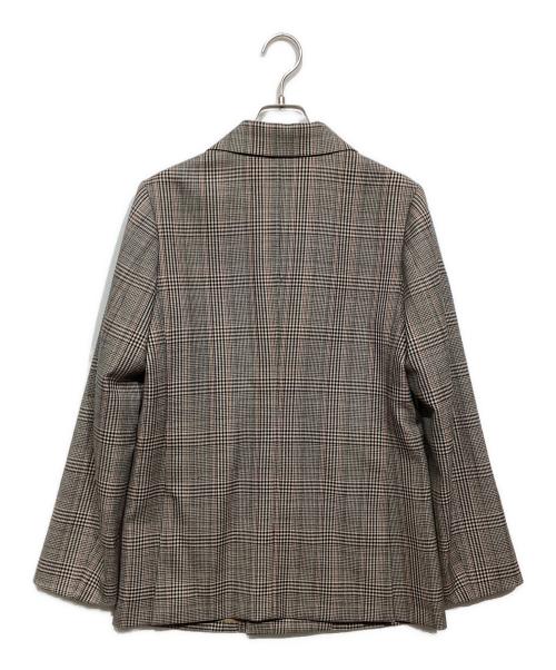 IENA（イエナ）IENA (イエナ) グレンチェック W前ジャケット ベージュ サイズ:38の古着・服飾アイテム