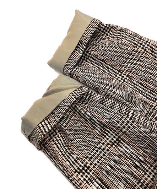 IENA（イエナ）IENA (イエナ) グレンチェック W前ジャケット ベージュ サイズ:38の古着・服飾アイテム