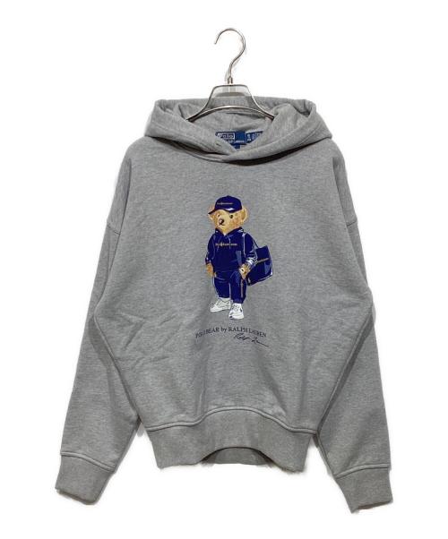 POLO RALPH LAUREN（ポロ・ラルフローレン）POLO RALPH LAUREN (ポロ・ラルフローレン) BEAMS (ビームス) ポロベアパーカー グレー サイズ:XSの古着・服飾アイテム