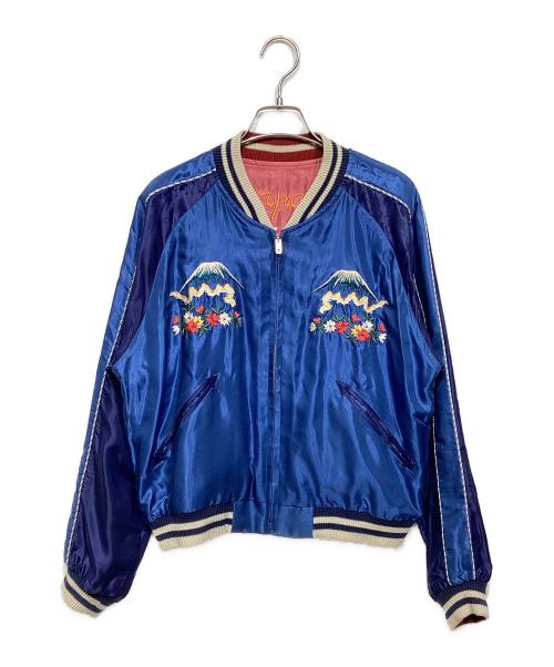 BEAMS BOY（ビームスボーイ）BEAMS BOY (ビームスボーイ) テーラー東洋 (テーラートウヨウ) 別注舞妓スカジャン レッド×ブルー サイズ:-の古着・服飾アイテム