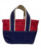 L.L.Bean×BEAMSエルエルビーン×ビームス）の古着「Boat and Tote Bag Mini 514914」｜ブルー×レッド