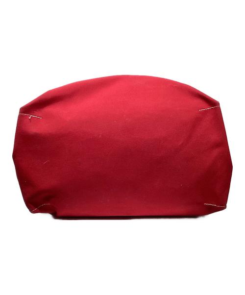 L.L.Bean（エルエルビーン）L.L.Bean (エルエルビーン) BEAMS (ビームス) Boat and Tote 518676 ネイビー×レッドの古着・服飾アイテム