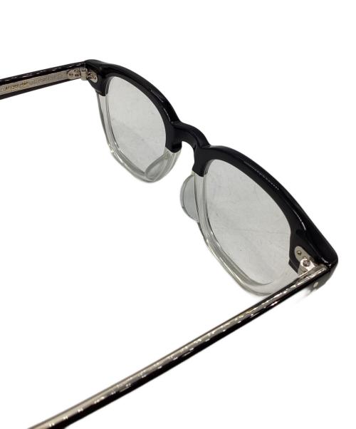 EYEVAN（アイヴァン）EYEVAN (アイヴァン) shelton (47) TT　伊達眼鏡 ブラック×クリア サイズ:47□22-145の古着・服飾アイテム