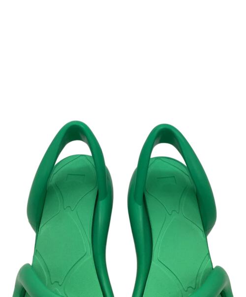 CAMPER（カンペール）CAMPER (カンペール) コバラ サンダル グリーン サイズ:37の古着・服飾アイテム