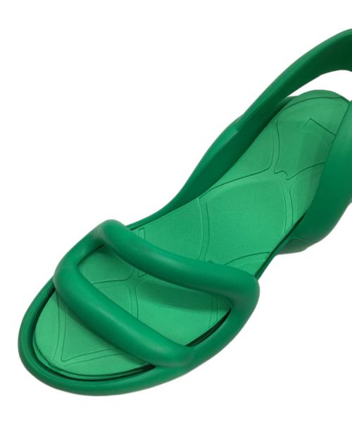 CAMPER（カンペール）CAMPER (カンペール) コバラ サンダル グリーン サイズ:37の古着・服飾アイテム