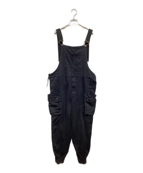 glamb（グラム）glamb (グラム) Nick rib overall ブラック サイズ:2の古着・服飾アイテム