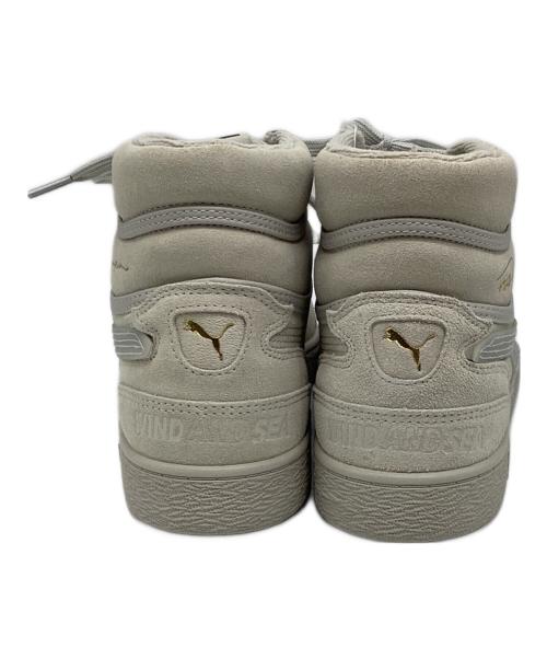 PUMA（プーマ）PUMA (プーマ) WIND AND SEA (ウィンダンシー) RALPH SAMPSON MID アイボリー サイズ:27.5cmの古着・服飾アイテム