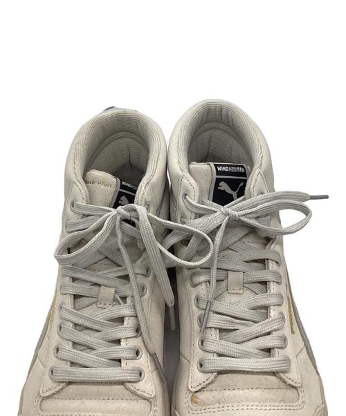 PUMA（プーマ）PUMA (プーマ) WIND AND SEA (ウィンダンシー) RALPH SAMPSON MID アイボリー サイズ:27.5cmの古着・服飾アイテム