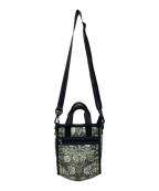 LeSportsac×V&Aレスポートサック×不明）の古着「ショルダーバッグ」｜グリーン×グレー