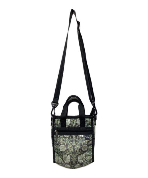 LeSportsac（レスポートサック）LeSportsac (レスポートサック) V&A (不明) ショルダーバッグ グリーン×グレーの古着・服飾アイテム