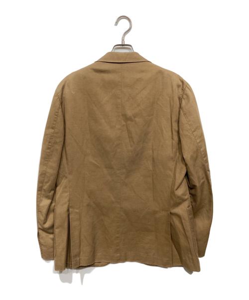 CORNELIANI（コルネリアーニ）CORNELIANI (コルネリアーニ) コットンリネン セットアップスーツ ブラウン サイズ:50の古着・服飾アイテム