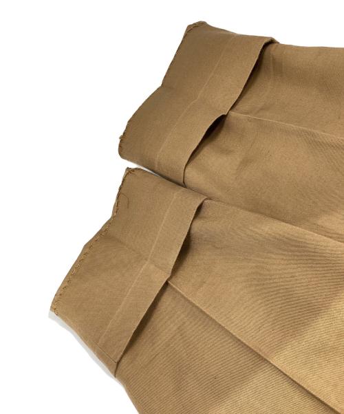 CORNELIANI（コルネリアーニ）CORNELIANI (コルネリアーニ) コットンリネン セットアップスーツ ブラウン サイズ:50の古着・服飾アイテム