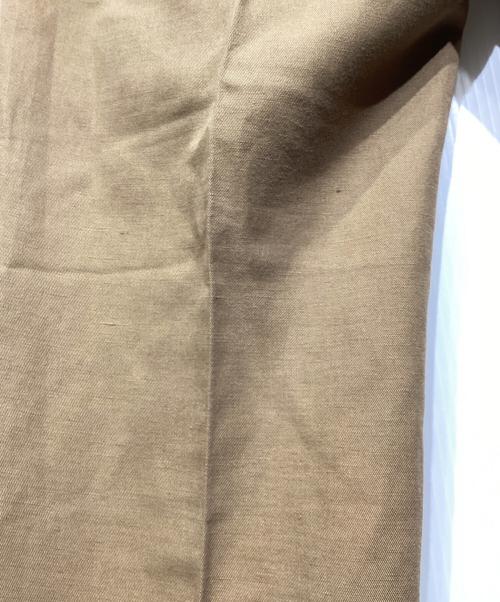 CORNELIANI（コルネリアーニ）CORNELIANI (コルネリアーニ) コットンリネン セットアップスーツ ブラウン サイズ:50の古着・服飾アイテム