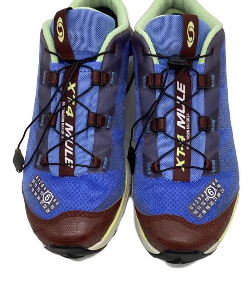 SALOMON（サロモン）SALOMON (サロモン) MM6 Maison Margiela (エムエムシックスメゾンマルジェラ) XT-4 MULE ブルー×ブラウン サイズ:US9の古着・服飾アイテム
