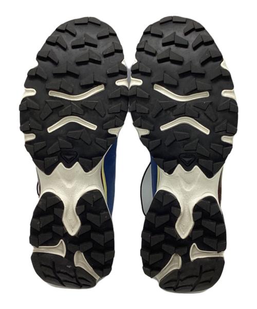 SALOMON（サロモン）SALOMON (サロモン) MM6 Maison Margiela (エムエムシックスメゾンマルジェラ) XT-4 MULE ブルー×ブラウン サイズ:US9の古着・服飾アイテム