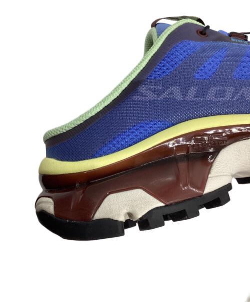 SALOMON（サロモン）SALOMON (サロモン) MM6 Maison Margiela (エムエムシックスメゾンマルジェラ) XT-4 MULE ブルー×ブラウン サイズ:US9の古着・服飾アイテム