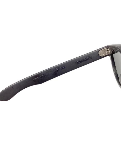 WACKO MARIA（ワコマリア）WACKO MARIA (ワコマリア) julius tart optical (ジュリアス タート オプティカル) TYPE-2 サングラス ブラックの古着・服飾アイテム