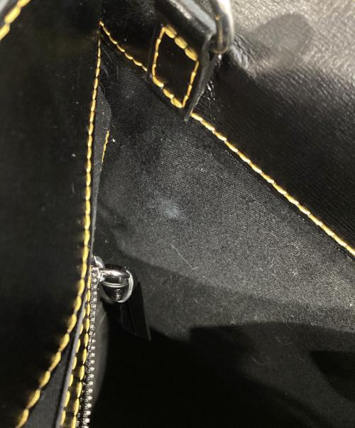 GANNI（ガニー）GANNI (ガニー) BANNER MEDIUM TOTE ブラックの古着・服飾アイテム