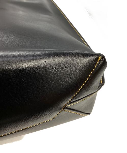 GANNI（ガニー）GANNI (ガニー) BANNER MEDIUM TOTE ブラックの古着・服飾アイテム