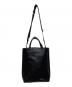 GANNI (ガニー) BANNER MEDIUM TOTE ブラック：17000円