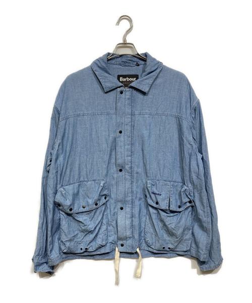 Barbour（バブアー）Barbour (バブアー) Durham ライトウェイト シャンブレー ジャケット インディゴ サイズ:Lの古着・服飾アイテム