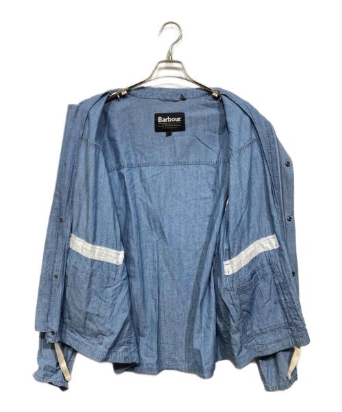 Barbour（バブアー）Barbour (バブアー) Durham ライトウェイト シャンブレー ジャケット インディゴ サイズ:Lの古着・服飾アイテム
