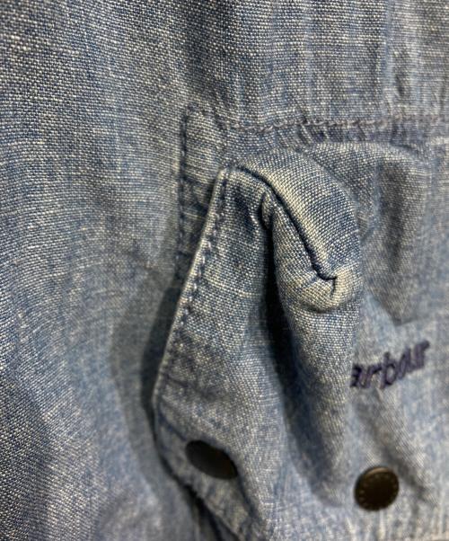 Barbour（バブアー）Barbour (バブアー) Durham ライトウェイト シャンブレー ジャケット インディゴ サイズ:Lの古着・服飾アイテム