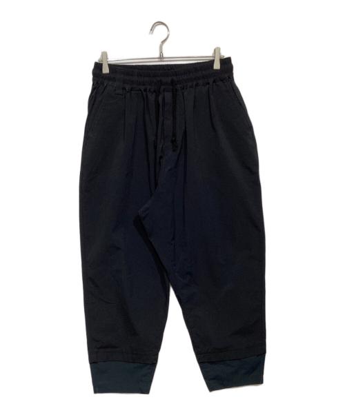 WHITE MOUNTAINEERING（ホワイトマウンテ二アニング）WHITE MOUNTAINEERING (ホワイトマウンテ二アニング) STRETCHED TAPERED SARROUEL PANTS WM2071417 ブラック サイズ:1の古着・服飾アイテム