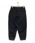 WHITE MOUNTAINEERING (ホワイトマウンテ二アニング) STRETCHED TAPERED SARROUEL PANTS WM2071417 ブラック サイズ:1：7000円