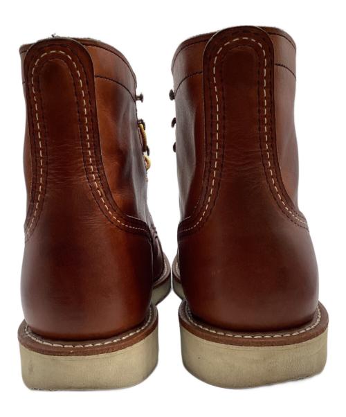 RED WING（レッドウィング）RED WING (レッドウィング) 8089　Iron Ranger / Traction Tred ワークブーツ ブラウン サイズ:US9.5の古着・服飾アイテム
