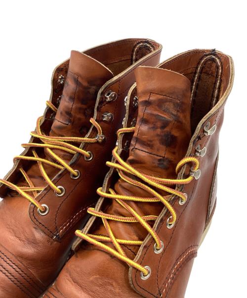 RED WING（レッドウィング）RED WING (レッドウィング) 8089　Iron Ranger / Traction Tred ワークブーツ ブラウン サイズ:US9.5の古着・服飾アイテム