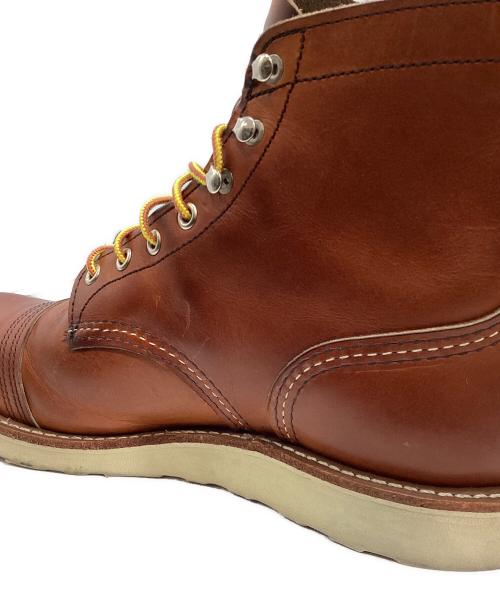 RED WING（レッドウィング）RED WING (レッドウィング) 8089　Iron Ranger / Traction Tred ワークブーツ ブラウン サイズ:US9.5の古着・服飾アイテム