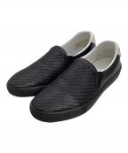 ERMENEGILDO ZEGNAエルメネジルド・ゼニア）の古着「SCARPE SLIP ON  A4214X」｜ブラック