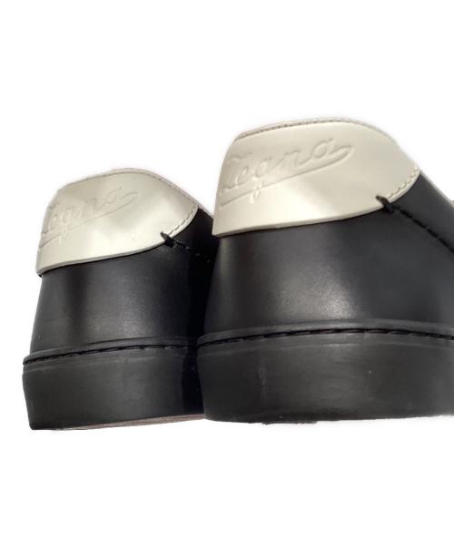 ERMENEGILDO ZEGNA（エルメネジルド・ゼニア）ERMENEGILDO ZEGNA (エルメネジルド・ゼニア) SCARPE SLIP ON  A4214X ブラック サイズ:US8.5の古着・服飾アイテム