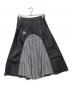 PINK HOUSE (ピンクハウス) ギンガムチェック使いデニムスカートA2151FSY469  ブラック サイズ:L：13000円