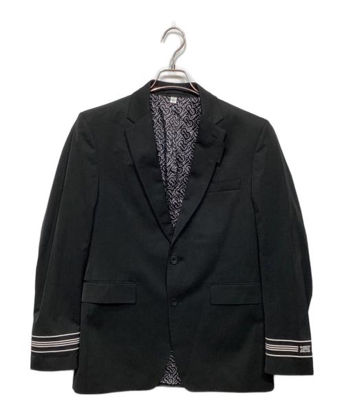 BURBERRY（バーバリー）BURBERRY (バーバリー) アームラインテーラードジャケット 8028424 ブラック サイズ:50Rの古着・服飾アイテム