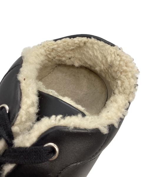 HERMES（エルメス）HERMES (エルメス) デイ ケリーバックルムートンスニーカー ブラック サイズ:39の古着・服飾アイテム