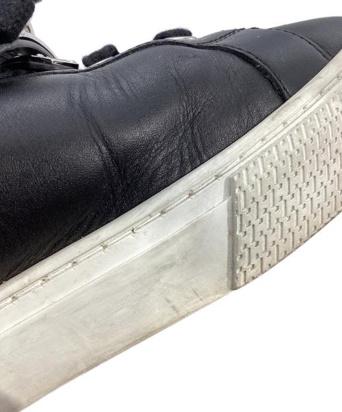 HERMES（エルメス）HERMES (エルメス) デイ ケリーバックルムートンスニーカー ブラック サイズ:39の古着・服飾アイテム