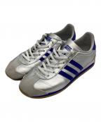 adidasアディダス）の古着「Country OG IE4230」｜シルバー×ブルー